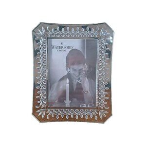 Waterford Crystal Lismore 8"x10" Picture Frame Fits 5"x7" Photo